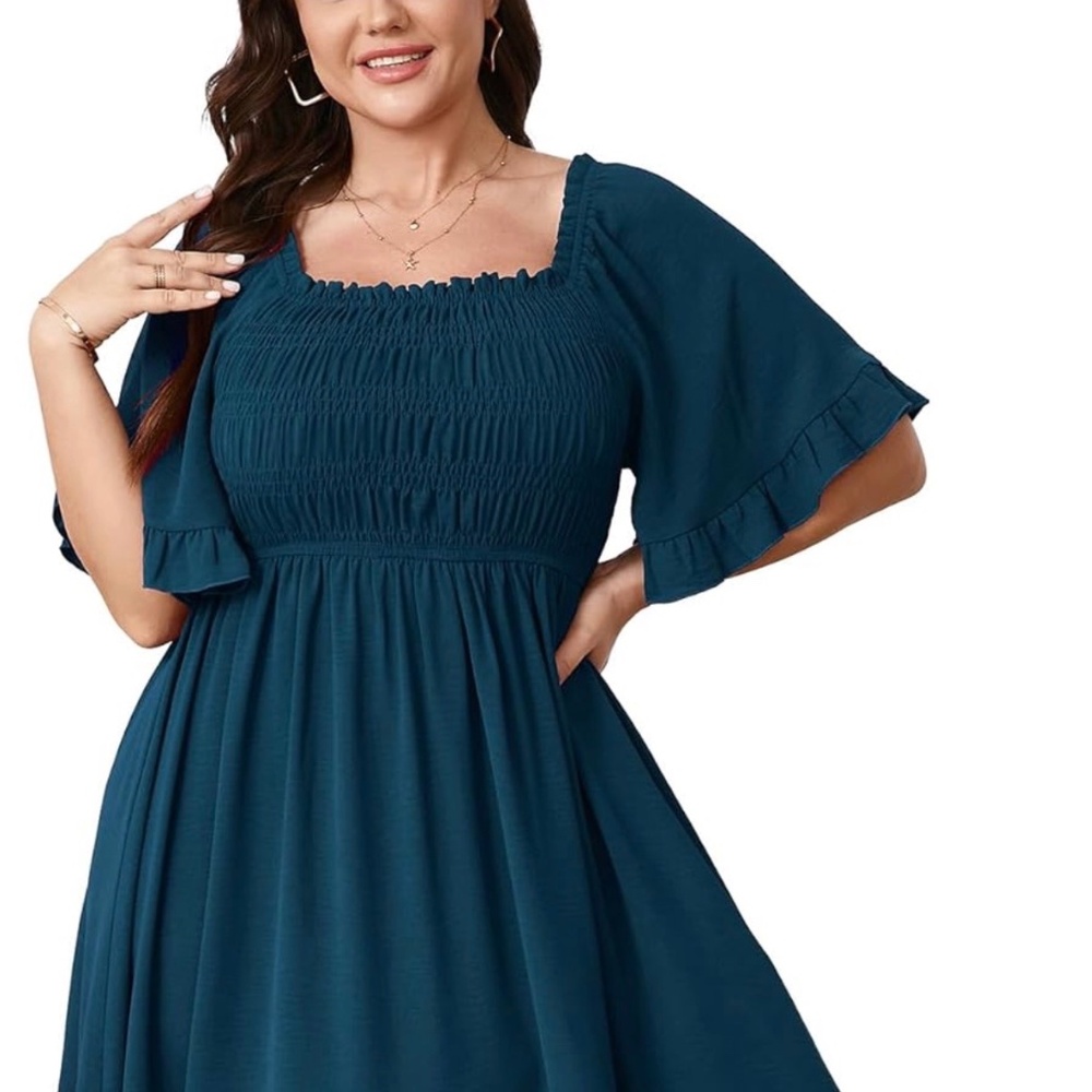 Women’s Teal Maxi Dress